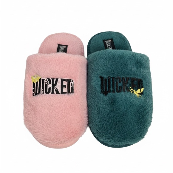 Cozy Women's Wicked Pink and Teal Slippers - Picture 2 of 7